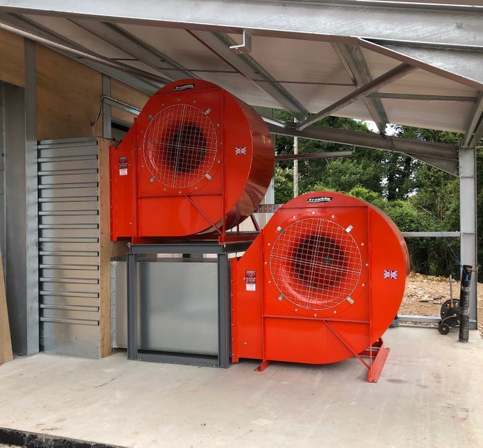 Typhoon Centrifugal Crop Drying Fans
